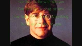 Elton John - Lies (WITH LYRICS!)