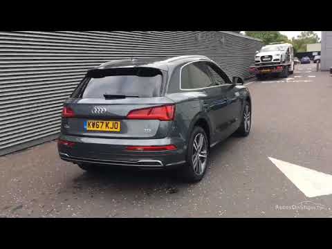 KW67KJO AUDI Q5 TDI QUATTRO S LINE GREY 2018, West London Audi