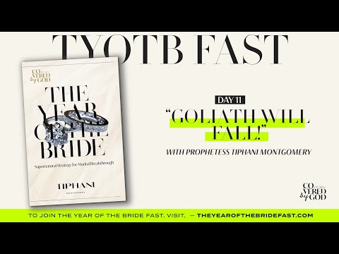 DAY 11 | GOLIATH WILL FALL | #THEYEAROFTHEBRIDE #TIPHANIMONTGOMERY #TYOTB #COVEREDBYGOD