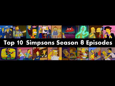Top 10 Simpsons Season 8 Episodes