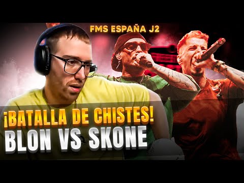 ¡BATALLA DE CHISTES! | BLON VS SKONE FMS ESPAÑA J2