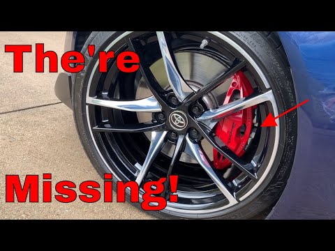 Brake Caliper Decal Install - GR Supra MKV
