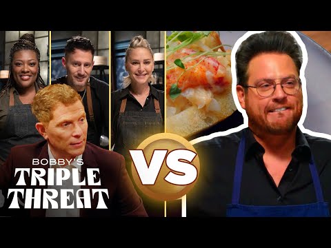 Titans vs Scott Conant | Full Episode Recap | Bobby’s Triple Threat | Food Network