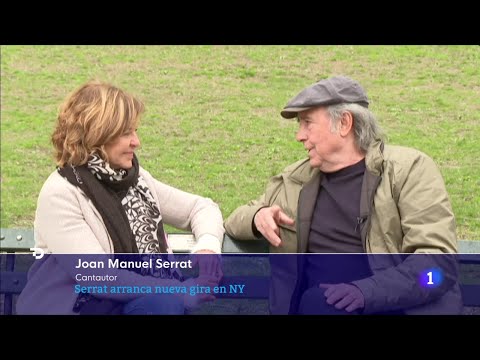 Joan Manuel #Serrat - Arranca su última gira en Nueva York - El vicio de cantar 1965-2022 (rtve)