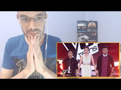 The Voice Teens Philippines Battle Round: Andrea vs. Emarjhun - Hallelujah ||REACTION|| جزائري