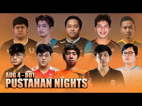 AUG 4 - PUSTAHAN BO1 - KUKU, GABBI, KARL, FORCE, DJ vs ABENG, BOB, JG, JWL, PALOS