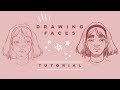 How I Draw Faces Drawing Tutorial