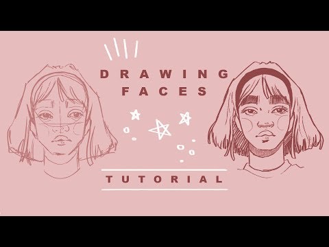 How I Draw Faces | Drawing Tutorial Video