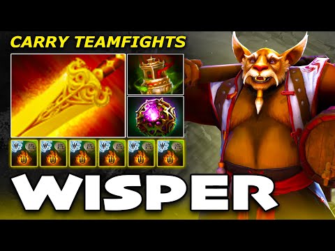 Wisper BREWMASTER [S Tier OFFLANE 7.35d] - Full Match Dota Class