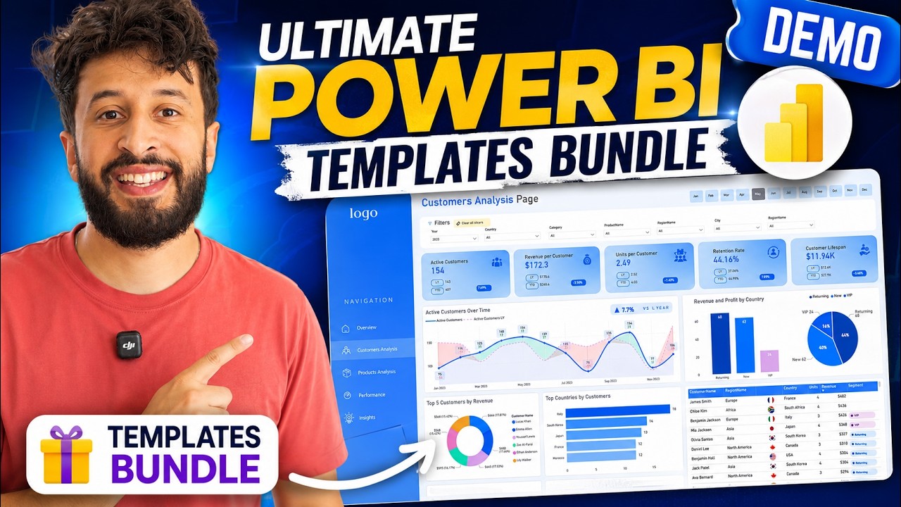 Power BI bundle walkthrough video