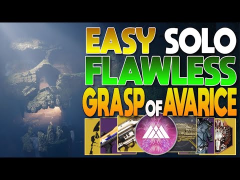 HOW ANYONE CAN EASILY SOLO FLAWLESS GRASP OF AVARICE DUNGEON w/ PRISMATIC WARLOCK! | DESTINY 2