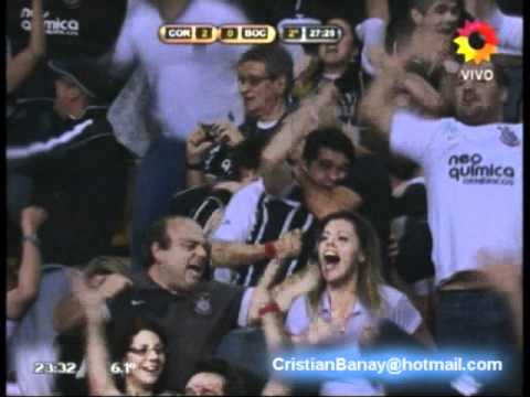 Corinthians 2 Boca 0 Copa Libertadores 2012 Los goles Corinthians Campeon de America 2012