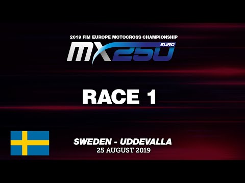 EMX250 Race 1 Highlights - Round of The Sweden 2019 #motocross