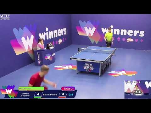 WINners CUP table 2  22.12 Ziakun Aleksandr - Batiuk Dmitrii   16:30