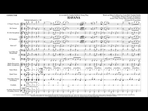 Havana (Camila Cabello) by Victor López - Band Set & Score