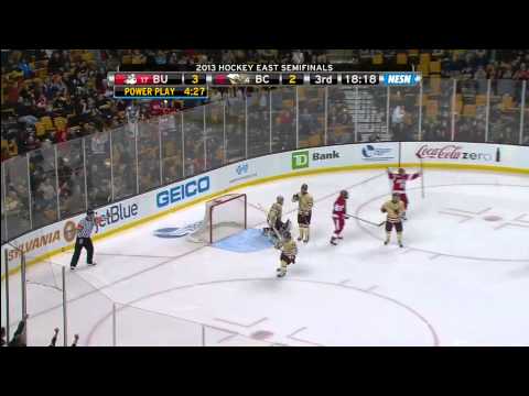 Boston University vs. Boston College - Hockey East Semifinal - 3/22/2013