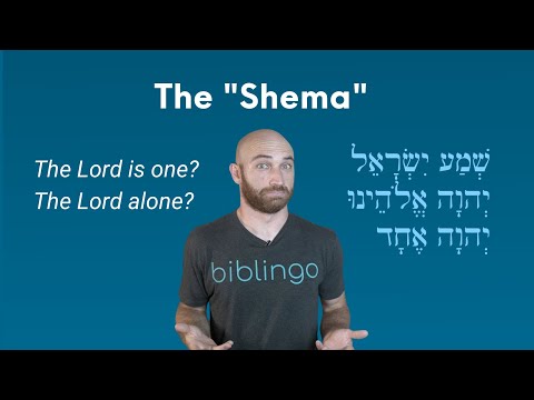 The Shema in Biblical Hebrew: Deuteronomy 6:4 and the Meaning of אֶחָד (One or Alone?)