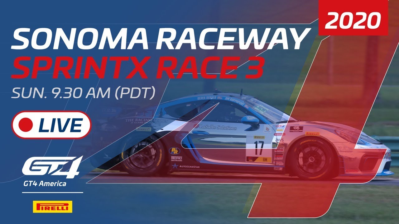 SONOMA - RACE 3 - SprintX