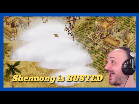 Shennong is actually brutally strong | 1v1 Shennong vs Ra #aom #ageofempires