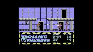 Rolling Thunder (C64 Longplay)