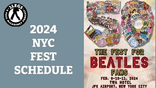 2024 NYC Fest Schedule!