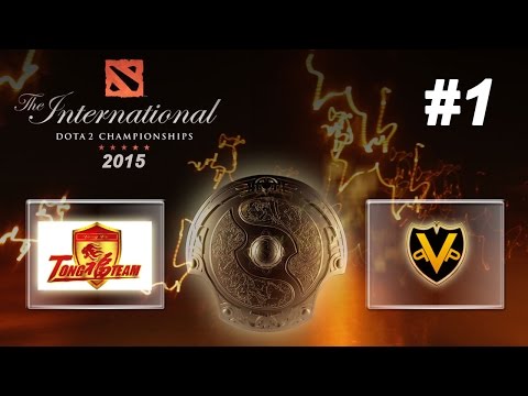 TongFu vs Vici gaming Potential game 1 - Dota 2 The International 2015