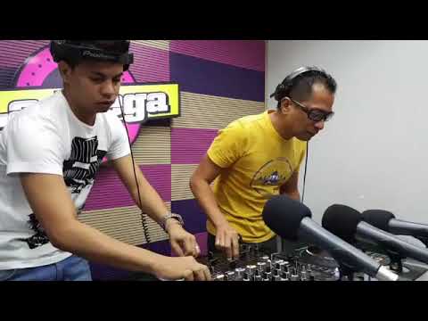 Julio Montes Back to back Erick Kantona la mega 94.5 Cartagena Colombia.