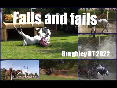 Burghley Horse Trials - Falls & Fails 2022