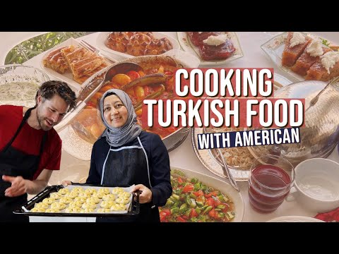Cooking Turkish Food With AMERICAN @Macoi24  4 Dishes & More