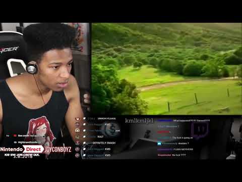 Etika's reaction to a video of a car