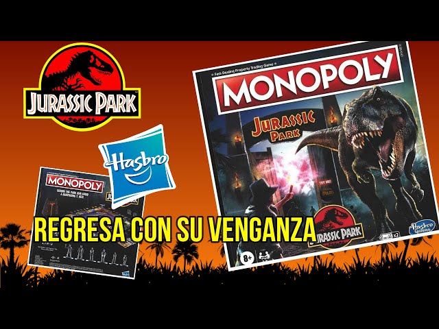 Vídeo relacionado con El Juego de Mesa Monopoly Dinosaurs, avanza hasta T Rex, Velociraptor o Triceratops e intercambia tu Camino hacia el éxito, es un Gran Regalo para Jugadores Mayores de 8 años.