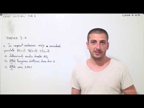 Clasa 11-a - Test initial NR 1 - Matematica - profesorultau.ro