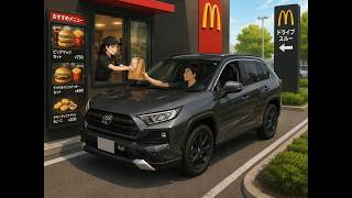 トヨタ・RAV4 Adventure(5代目)マクドナルド、ドライブスルー利用動画