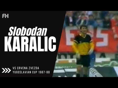 Slobodan Karalic ● Skills ● Crvena Zvezda 0-1 Borac Banja Luka ● Yugoslavian Cup 1987-88