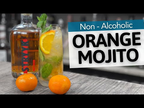 Orange Virgin Mojito | Best Mocktails Recipes for Dry January | Drinkstuff