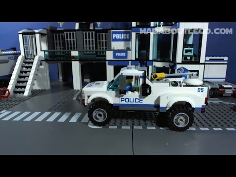 Vidéo LEGO City 60045 : L'intervention du bâteau de police