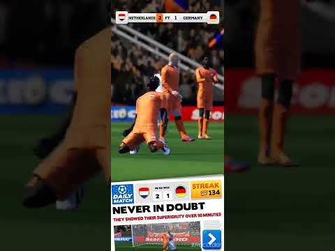 Score Hero 2022 / Daily Match : Netherlands - Germany