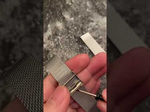 How to adjust mesh strap ? #meshstrapadjustment #meshstrap