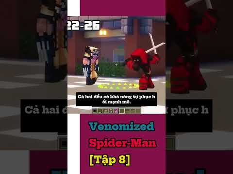 VENOM CONTROLS ME?! Spiderman vs Venom Minecraft Anim.