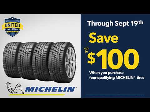 Save up to $100 on Michelin Tires!!