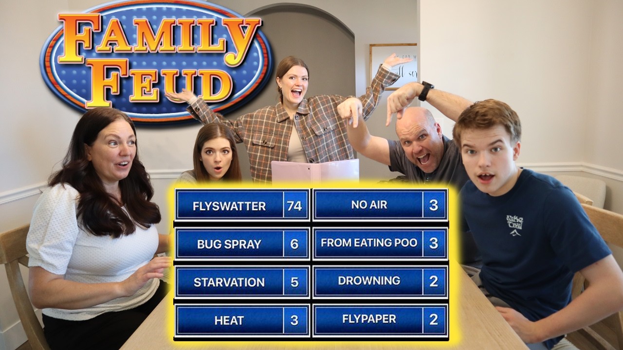 Boys vs Girls: FAMILY FEUD!