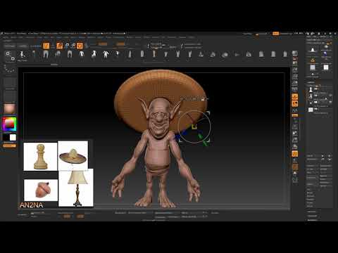 How to Make EASY 360 Shapes with CurveLathe in ZBrush