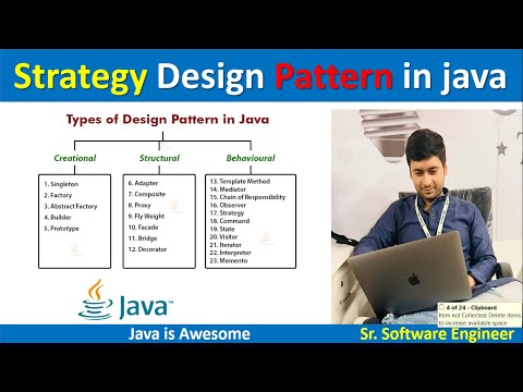 Strategy Design Pattern using Java