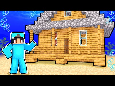 Minecraft Under Water Build Challenge!