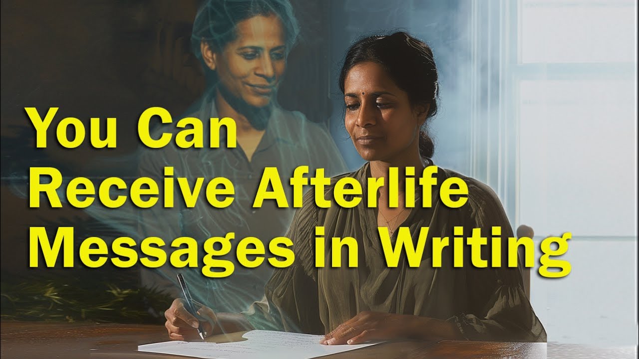 You Can Communicate with the Afterlife Using Automatic Writing