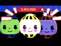 COCOMELON INTRO WITH THREE PRIMARY COLORS EFFECTS