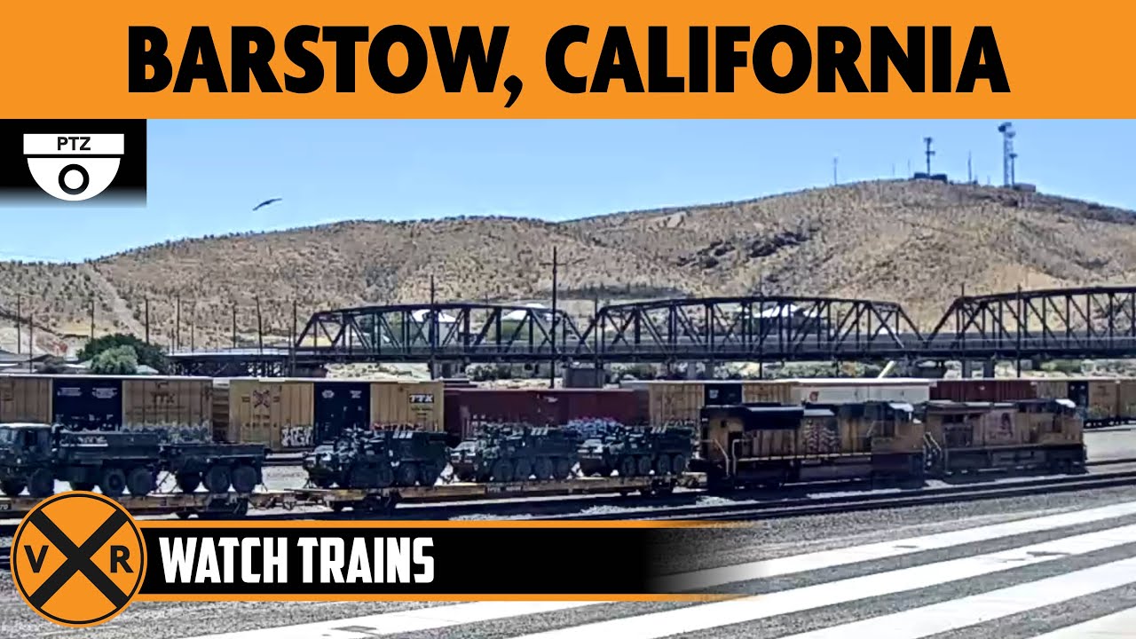 Live webcam view of Barstow BNSF Railway Yard
