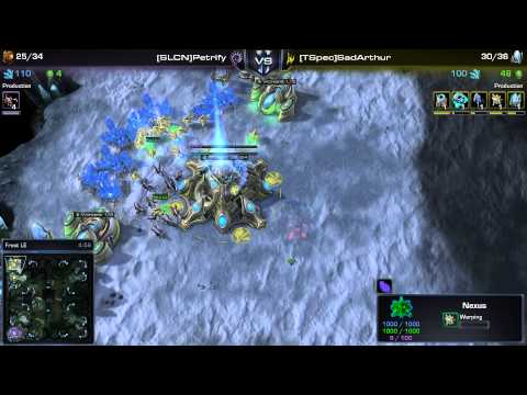 SC2 - Hairy Bash 2014 #3 - SF - PvZ - Arthur vs Petrify - G1