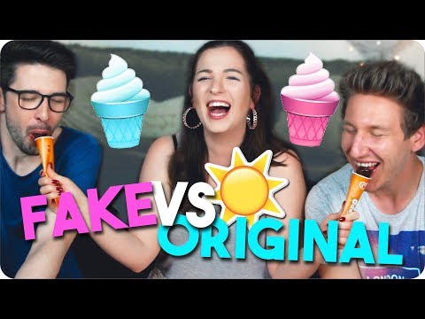 FAKE VS ORIGINAL mit EIS l Ben & Jerries, Capri, Calippo l mit Tommy & Max