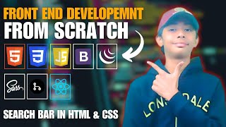 Magic Or Hack Of Search Bar In HTML AND CSS {Frontend Web Development Full Course From Scratch}